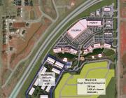 retail space for lease NW Oklahoma City, OK site plan