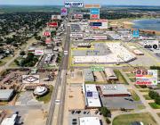 Altus Plaza for sale, Altus, Ok overall aerial
