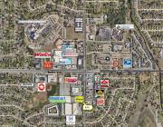 retail pad site for sale Midwest City, Ok retailer aerial
