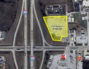 retail land for sale, Marietta, OK aerial