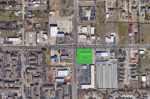 pad site for ground lease or build-to-suit south Oklahoma City, OK