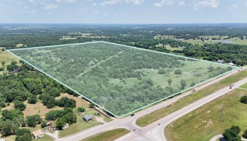 Johnson Corner – 7820 E Main – Land Aerial