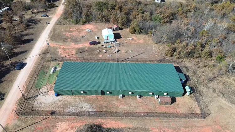 14201 Green Meadows Rd industrial building for lease Noble, OK