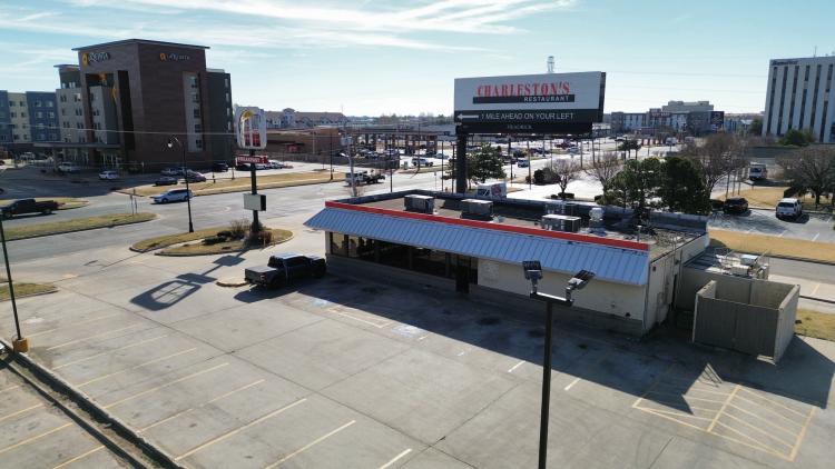 721 S Meridian Ave former restaurant space for lease Oklahoma City, Ok