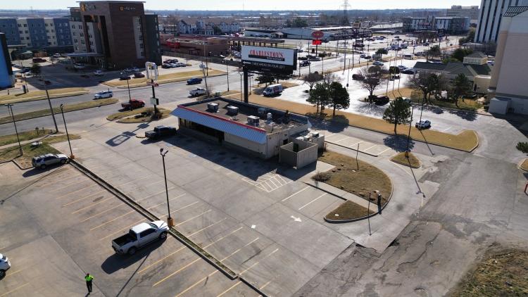 721 S Meridian Ave former restaurant space for lease Oklahoma City, Ok
