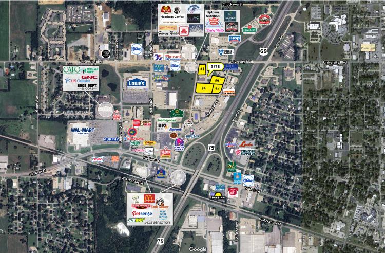 pad sites for ground lease, Durant ok