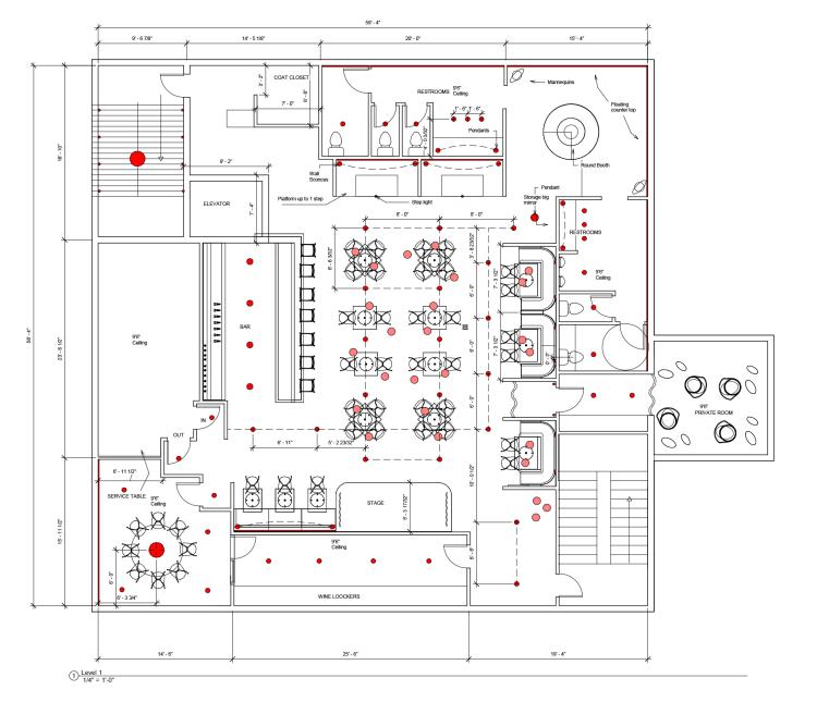 office retail space for lease opportunity Oklahoma City, OK proposed floor plan