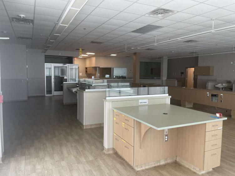 freestanding medical building for lease, Pauls Valley, OK interior photo