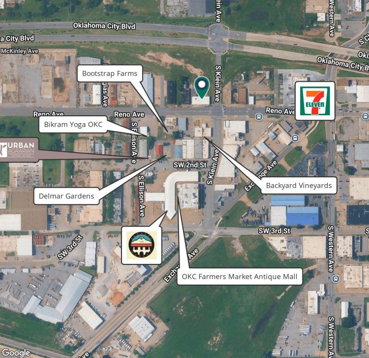 retail/office space for lease Oklahoma City, OK retail aerial