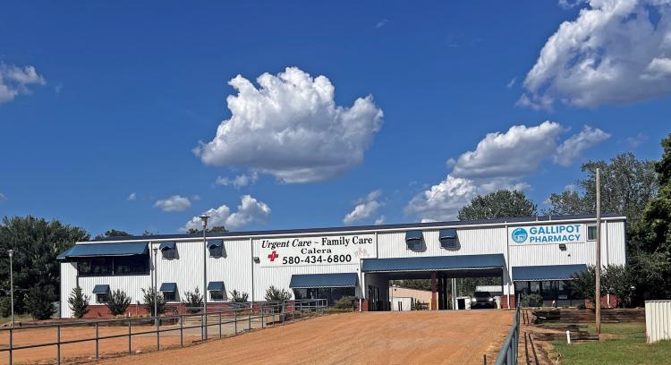 office, medical mixed used property in Calera, OK exterior photo