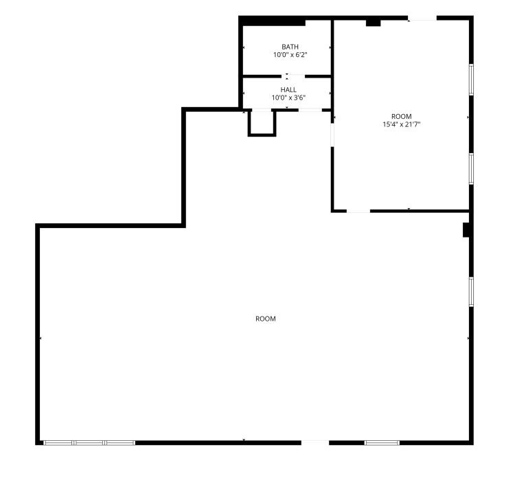 retail/office space for lease Oklahoma City, OK floor plan-Suite C