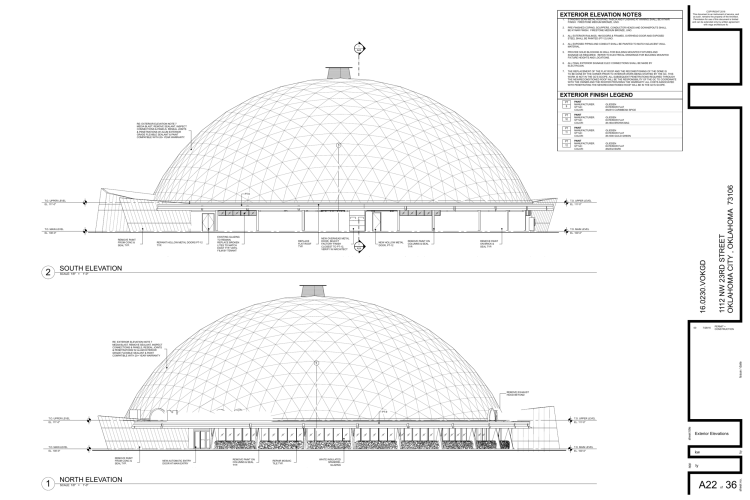 the gold dome exterior elevation Oklahoma City, OK for sale