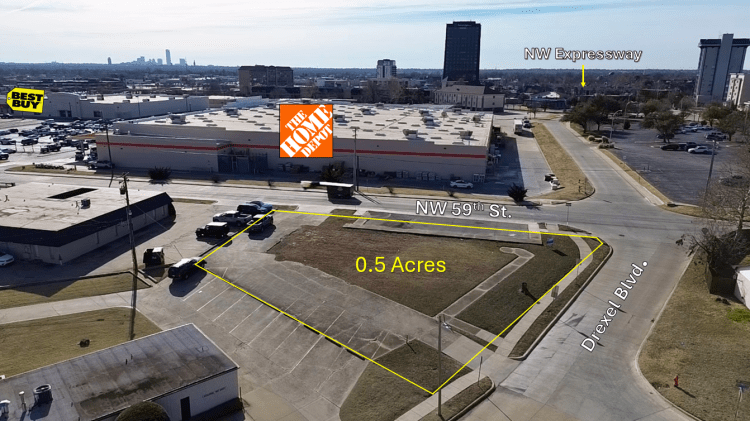 3015 NW 59th St land for sale NW Oklahoma City, OK