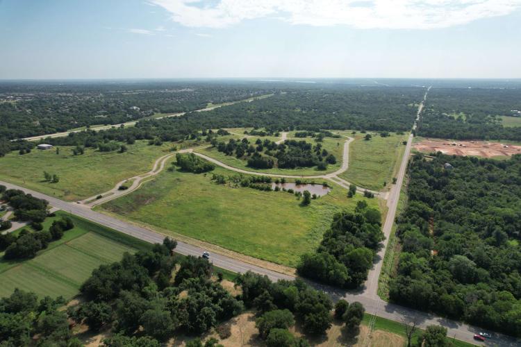 aerial land for sale NE Oklahoma City, Ok