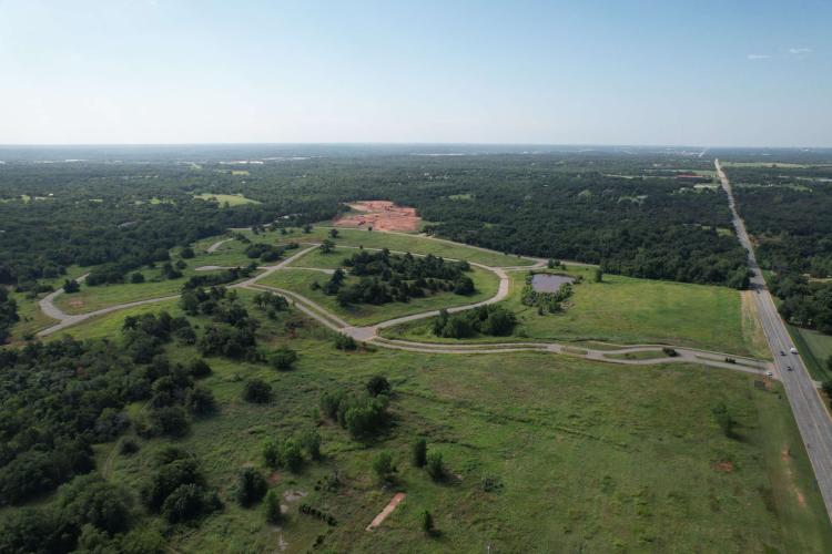 aerial land for sale NE Oklahoma City, Ok