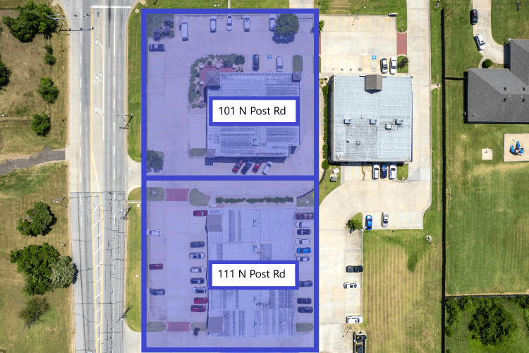 101-111 North Post Road  |  Midwest City  |  Office For Sale or Lease