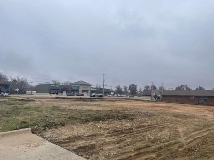 Former Sonic freestanding retail Land For Sale Muskogee, OK photo of lot after torn down building