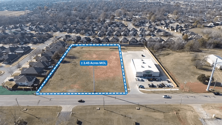 3.45 Acres MOL - Retail, Office, or BTS south Oklahoma City, OK