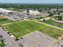 retail lot for sale Midwest City, Ok aerial