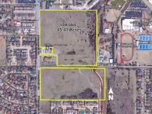 Land for sale at NW 115th & N Pennsylvania, Oklahoma City, OK -close up aerial