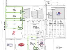 retail land/pad site for sale in Lawton, Ok site plan