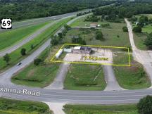 114079 Old Highway 69 retail building & land for sale Eufaula, Ok