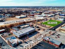 land parcel for sale downtwon Oklahoma City, OK aerial